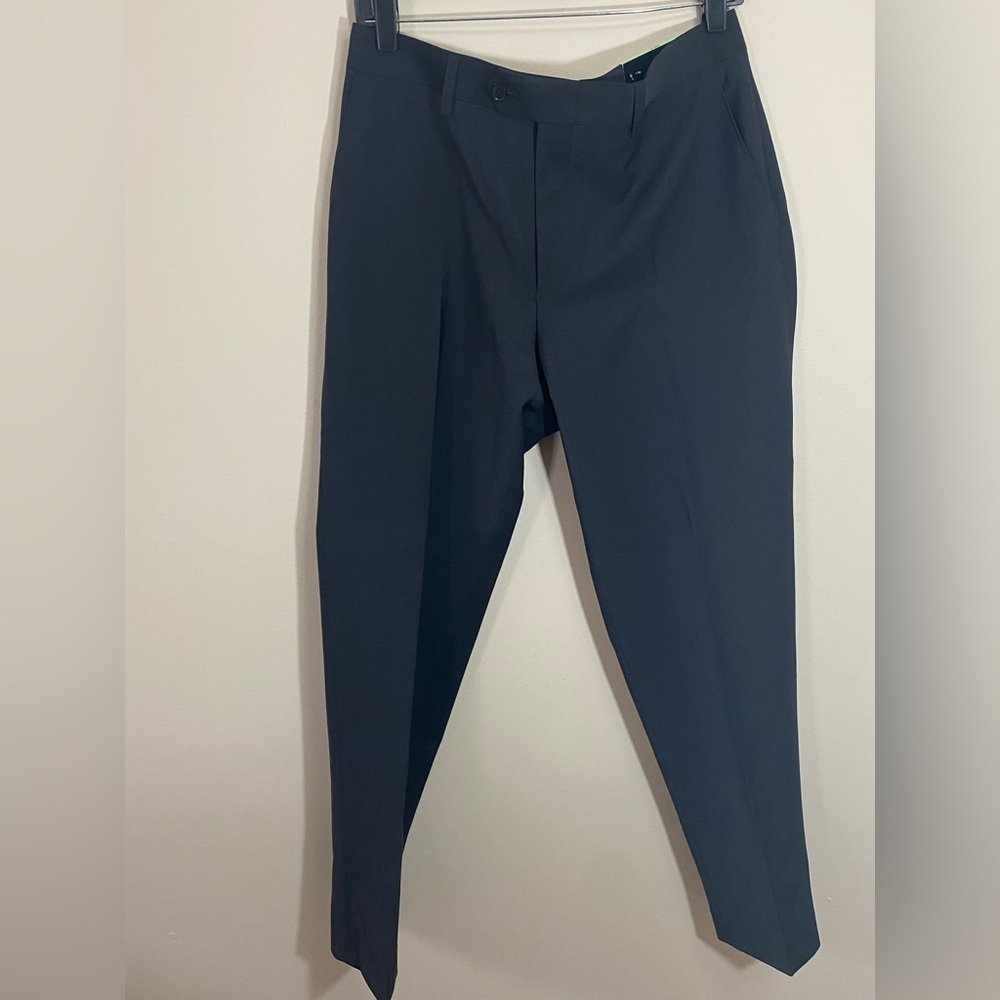 NWT Bar 111 Slim Fit Power Stretch Navy Blue Dress Pants MEN Size ( 34W /30L)